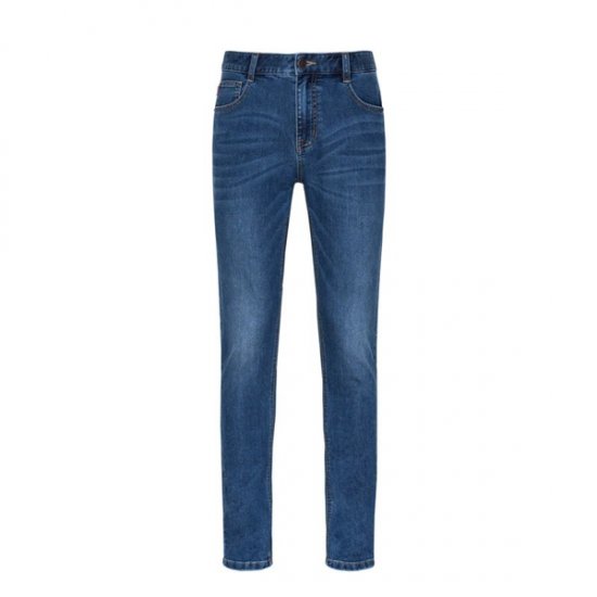 Pantaloni slim in cotone da uomo Jeans casual morbidi retrò giovanili